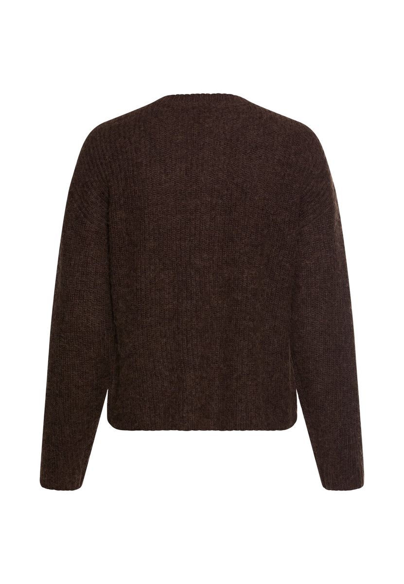 Strickjacke mit gerader Passform