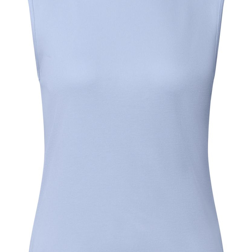 Top im Silk-Look mit Turtle Neck