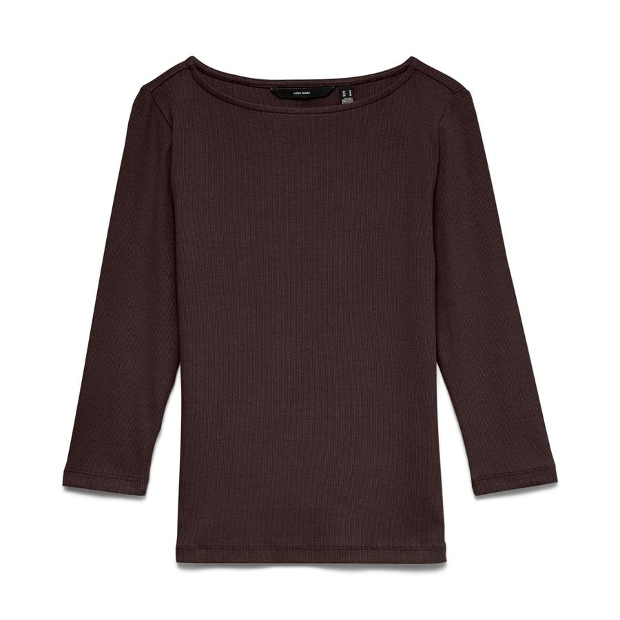 VMCHLOE PANDA 3/4 BOATNECK TOP JRS