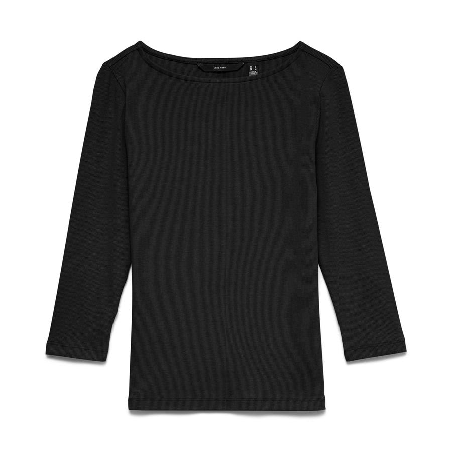 VMCHLOE PANDA 3/4 BOATNECK TOP JRS