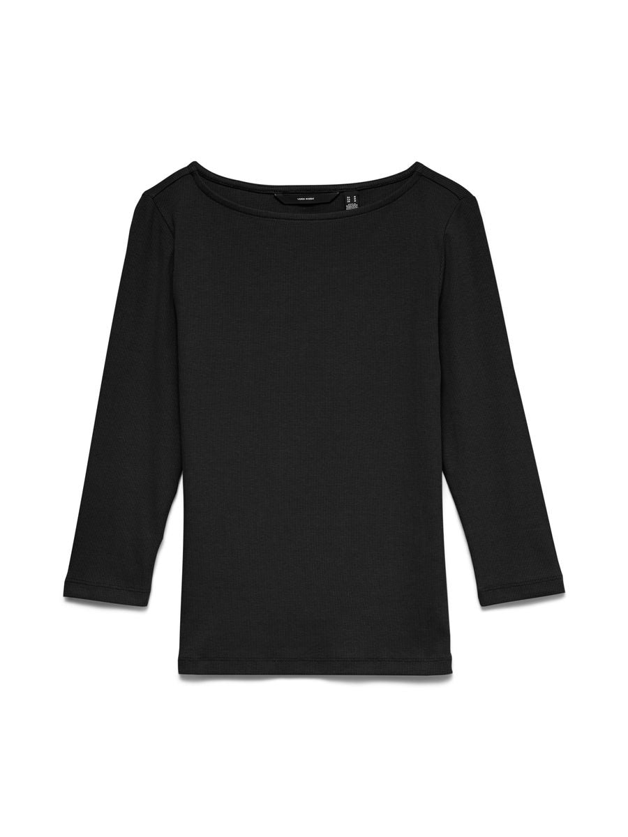 VMCHLOE PANDA 3/4 BOATNECK TOP JRS