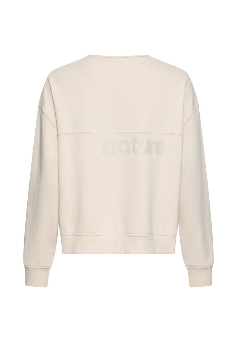 Sweatshirt aus Baumwollgemisch