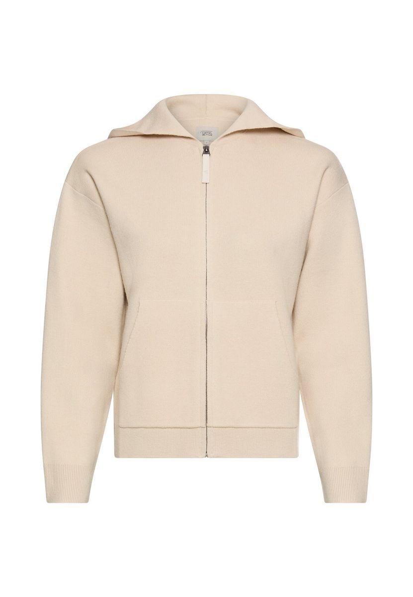 Strickjacke mit Kapuze