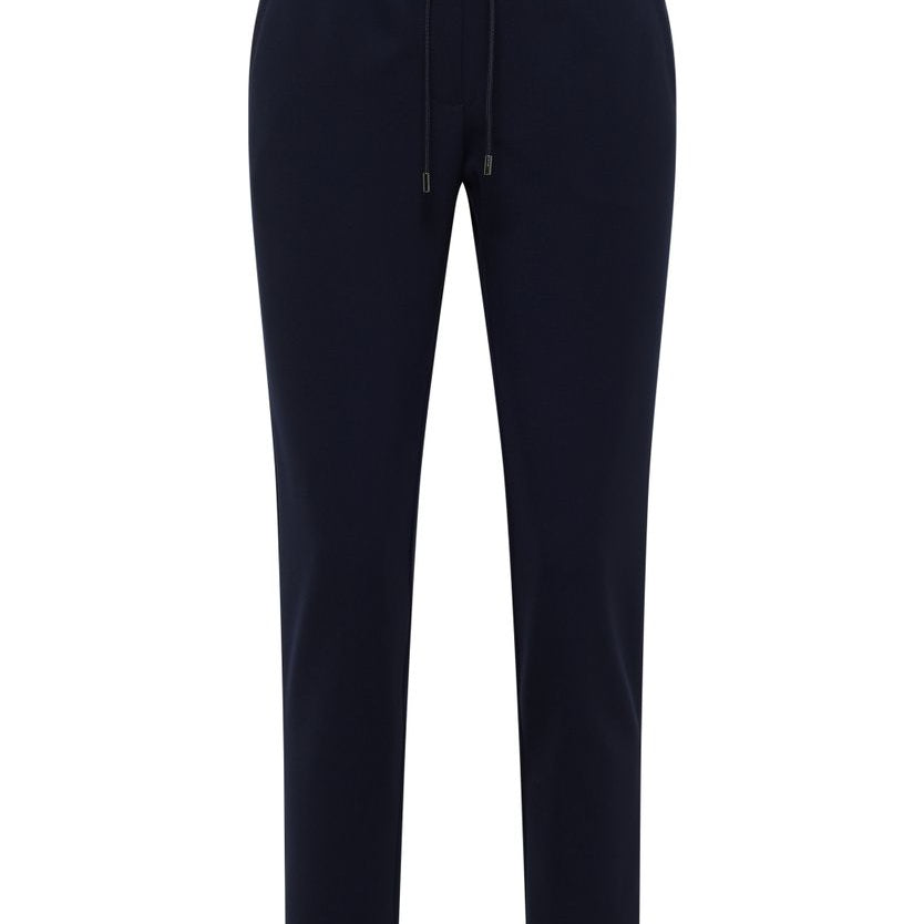 Mid Waist Slim Leg Hose im Casual Fit