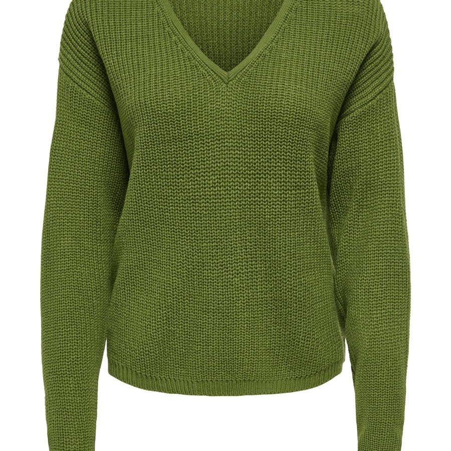 JDYEVIE L/S V-NECK PULLOVER KNT