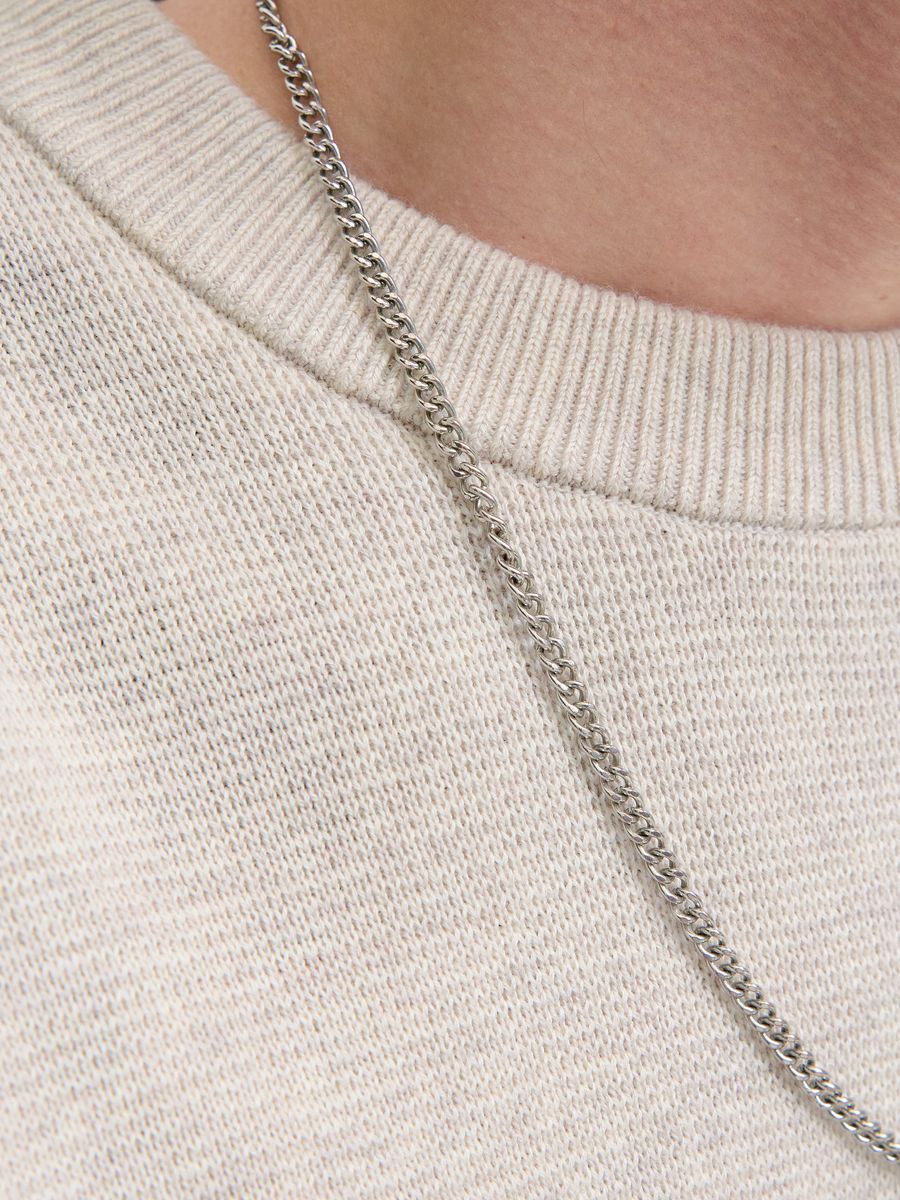JPRBLAMILANO STITCH KNIT CREW NECK SN