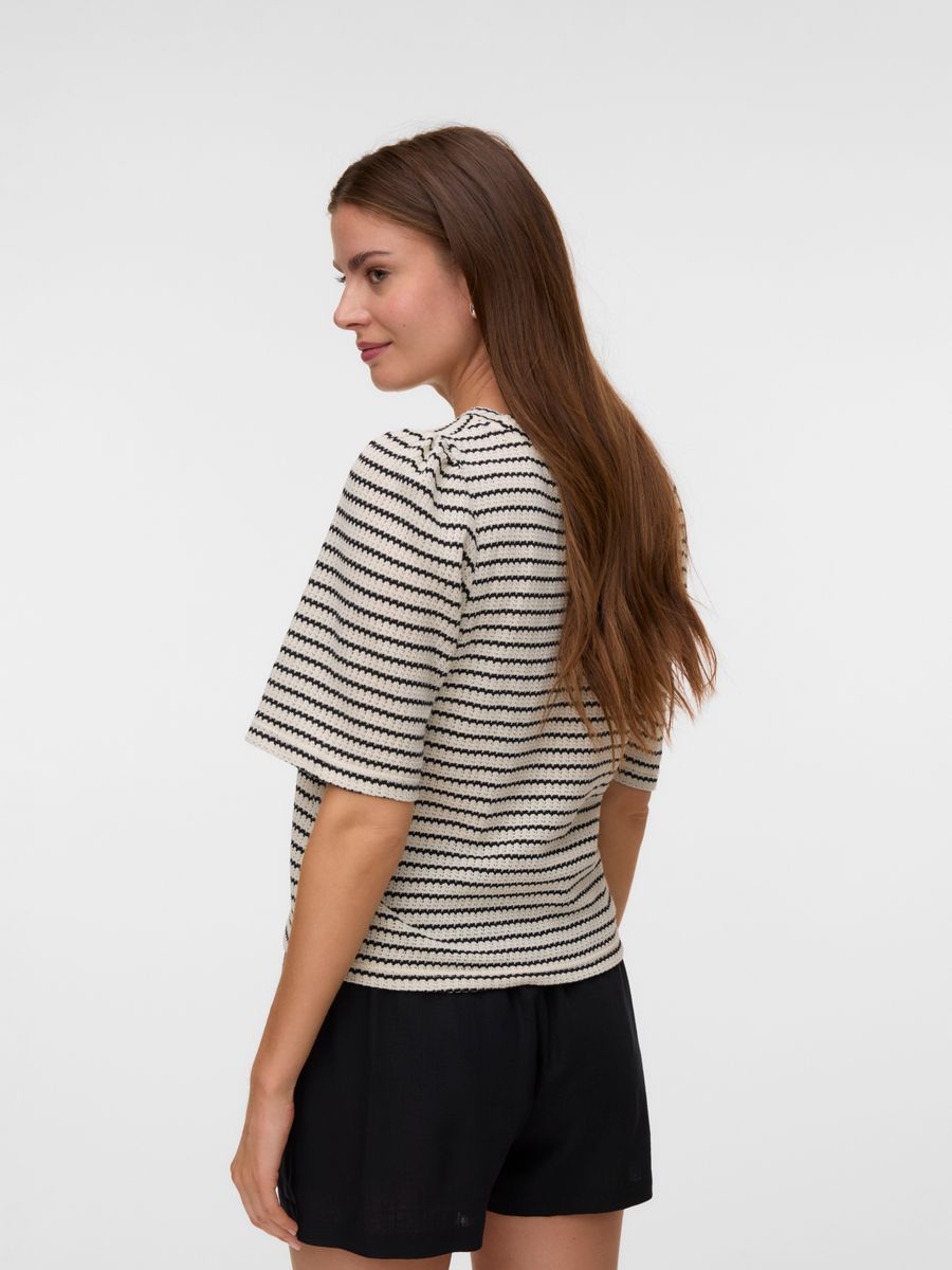 VMOHIA 2/4 O-NECK TOP JRS