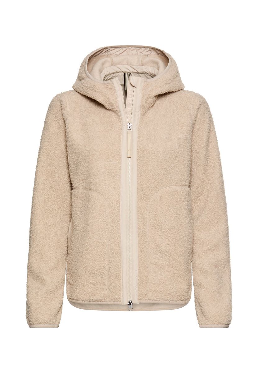Teddyjacke mit wärmenden Taschenfutter