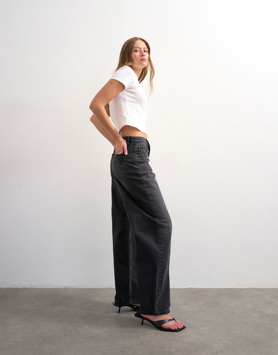 TSBARREL HR DENIM JEANS BLW NOOS