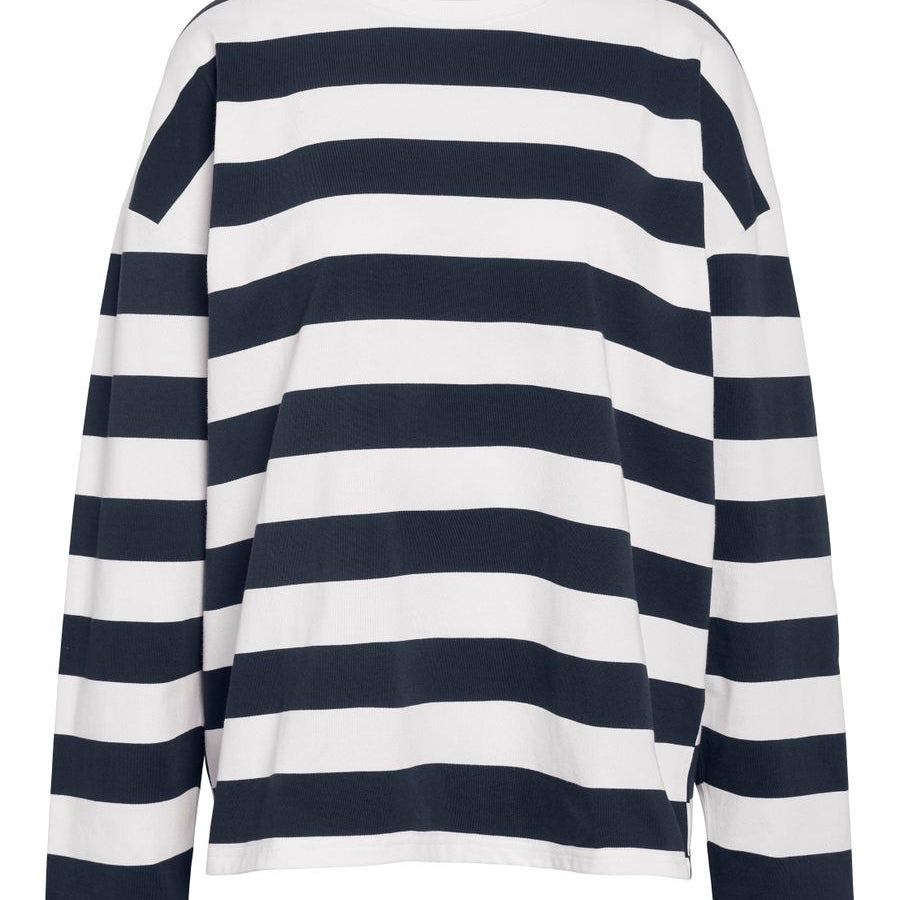 NMEMBER L/S STRIPE SWEAT NOOS