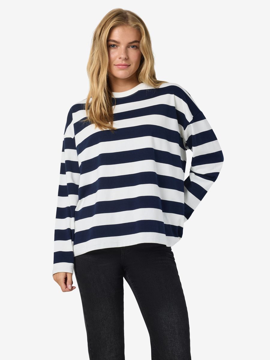 NMEMBER L/S STRIPE SWEAT NOOS