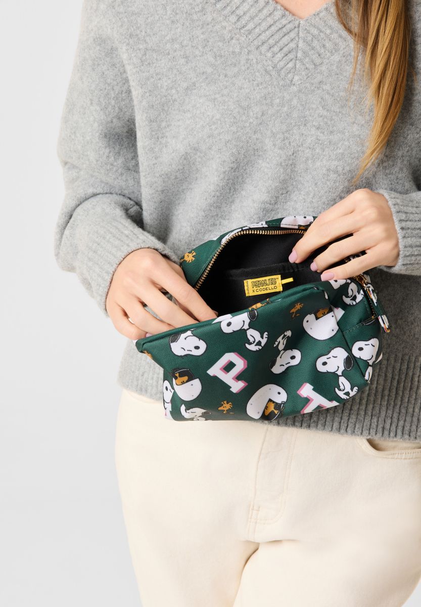 Kosmetiktasche mit Peanuts-Motiven
