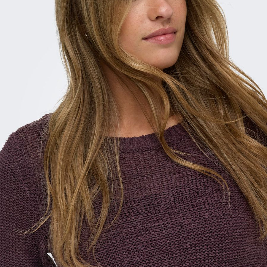 ONLGEENA XO L/S PULLOVER KNT NOOS