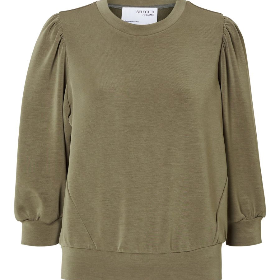 SLWTENNY 3/4 SWEAT TOP NOOS