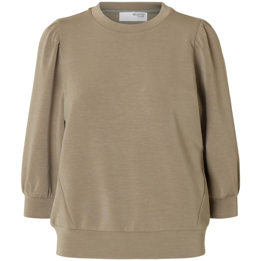 SLWTENNY 3/4 SWEAT TOP NOOS