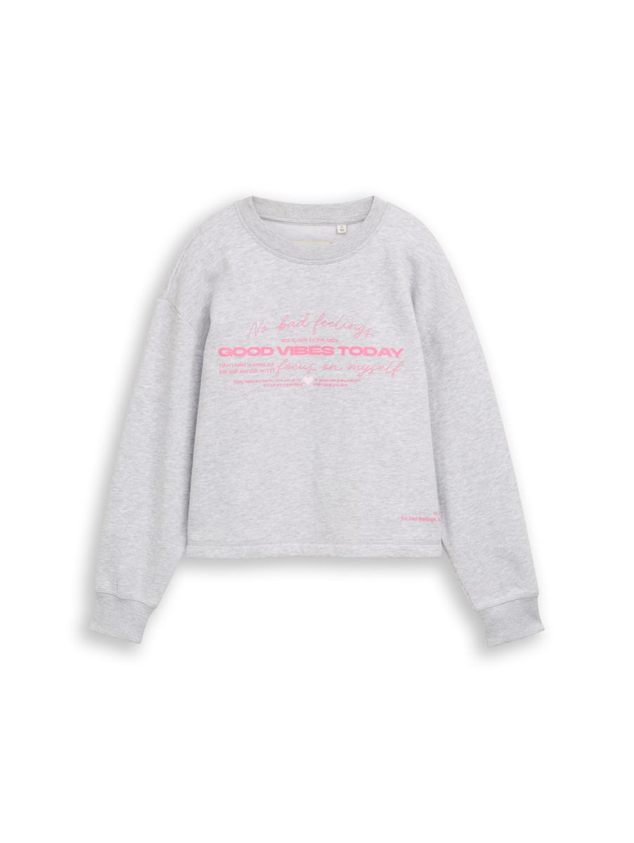Sweatshirt mit Schriftzug