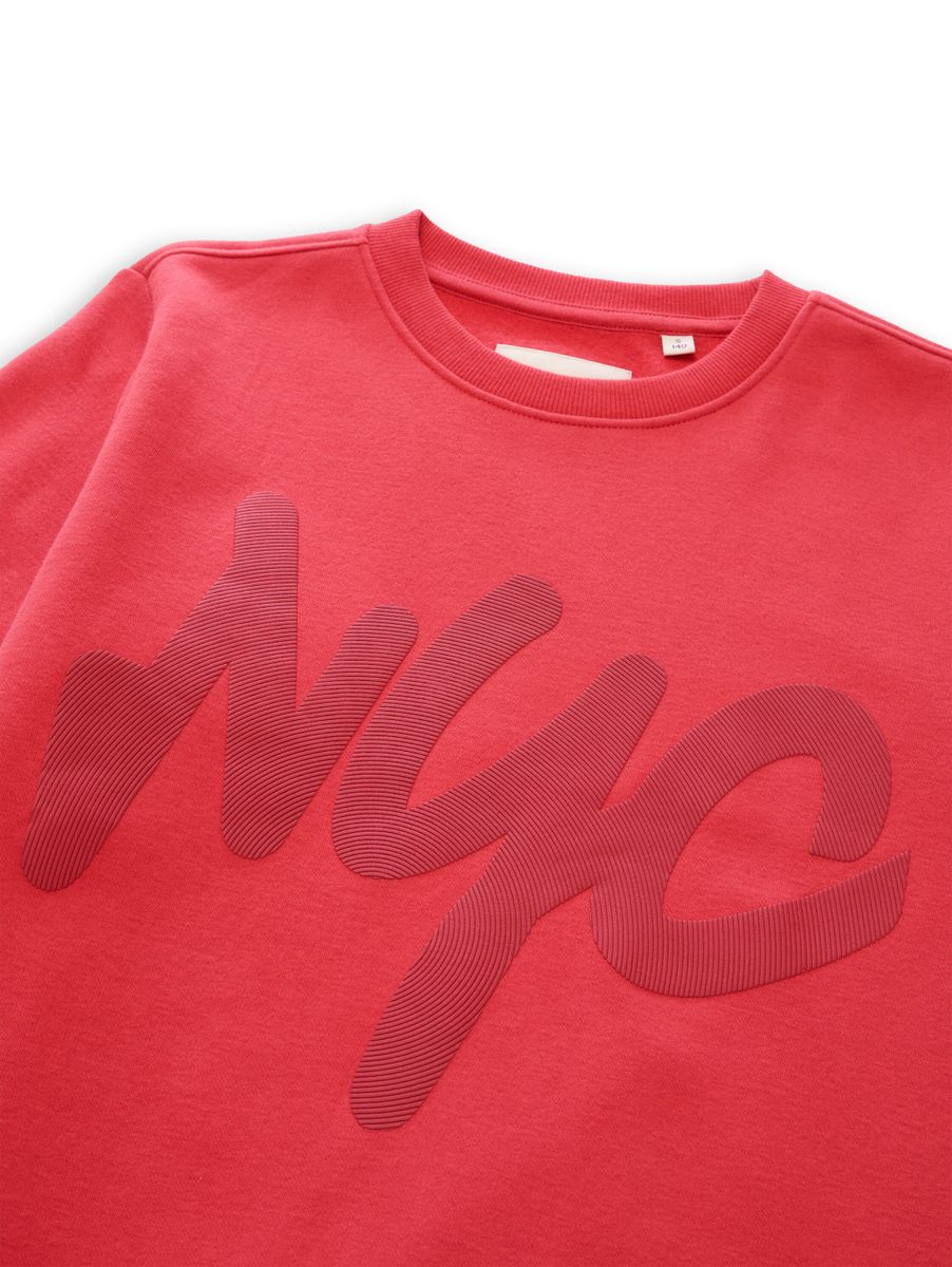 Sweatshirt mit Schriftzug