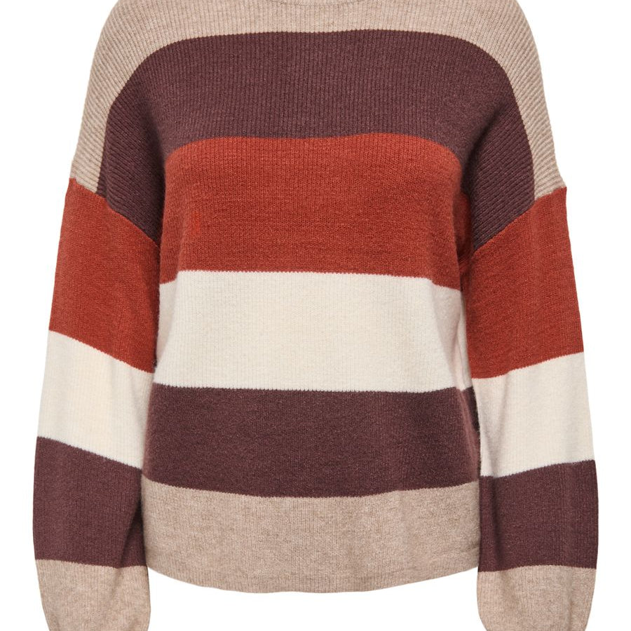 ONLATIA L/S STRIPE PULLOV KNT NOOS