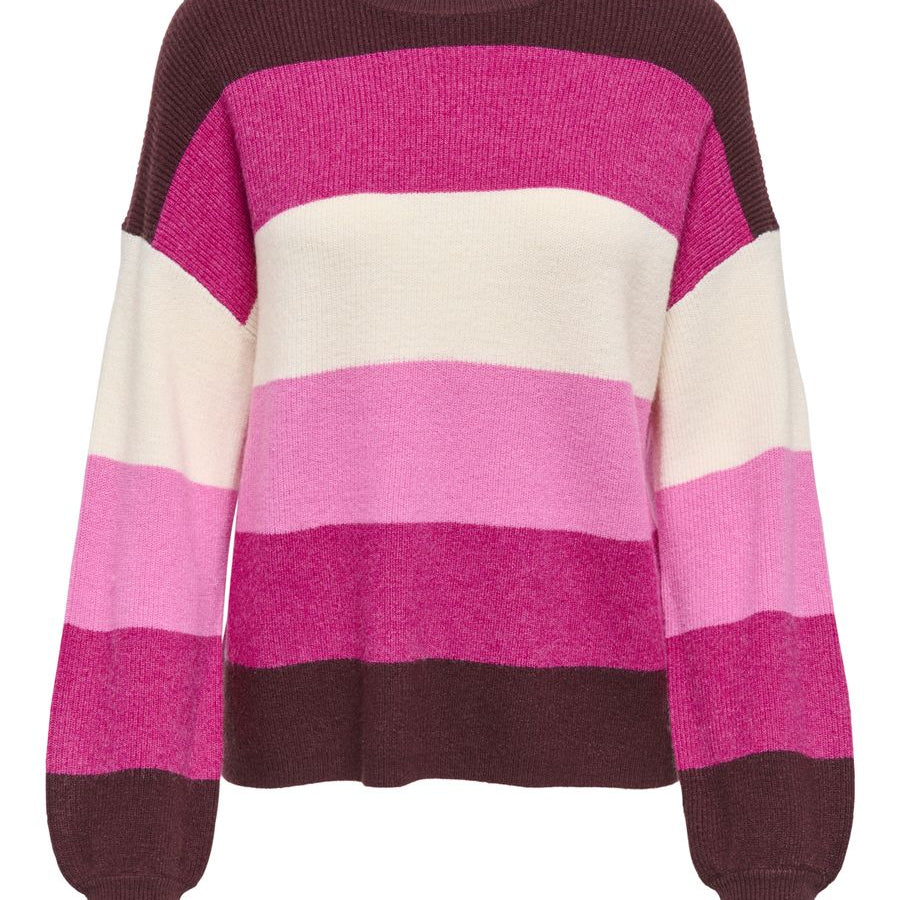 ONLATIA L/S STRIPE PULLOV KNT NOOS