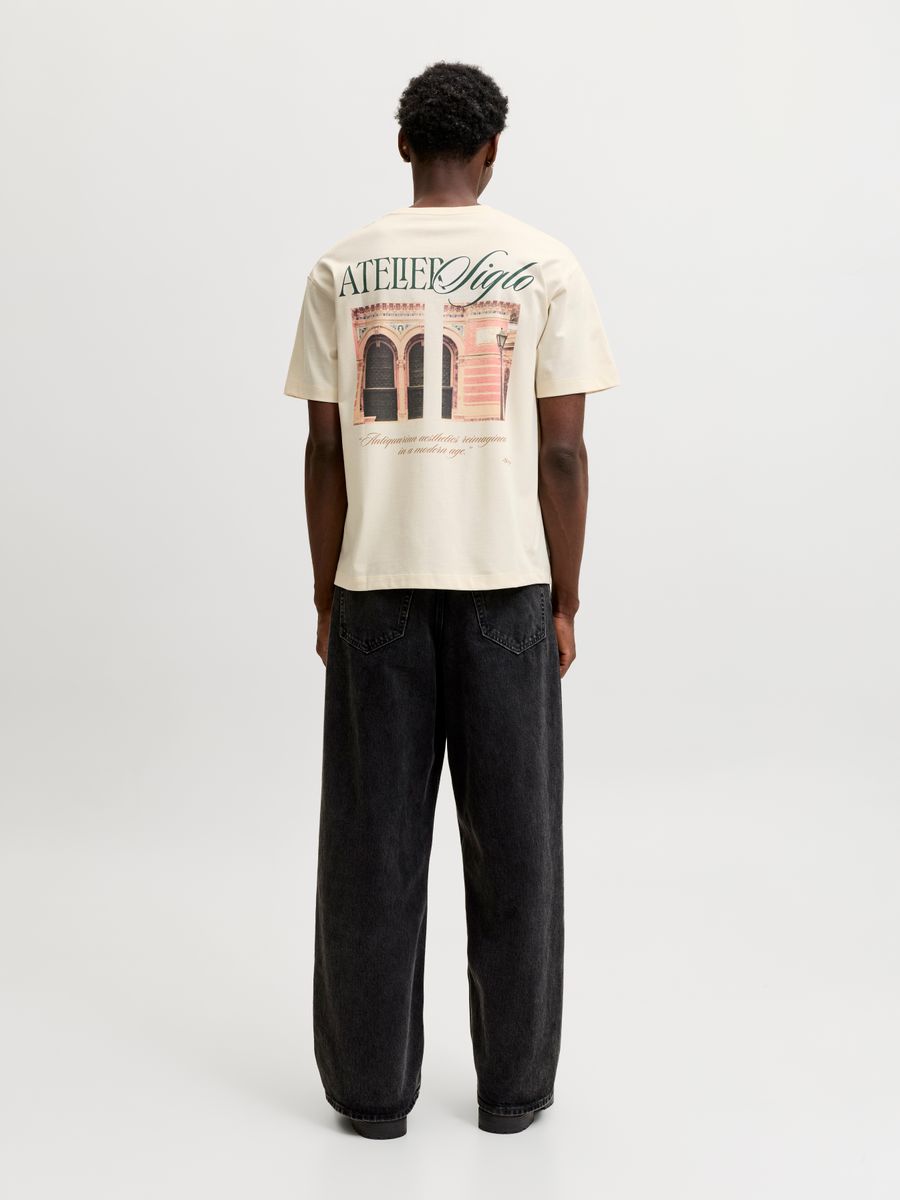 JORSALAMANCO PHOTO BACK TEE SS CN SN