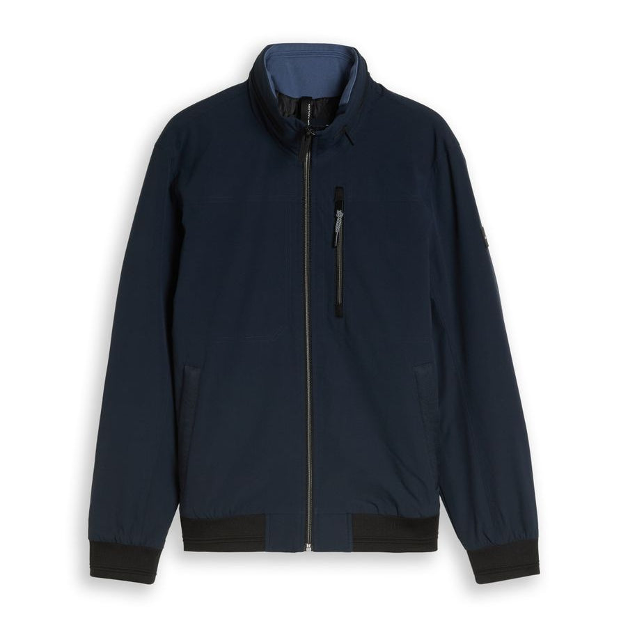 Blouson Jacke mit verstaubarer Kapuze