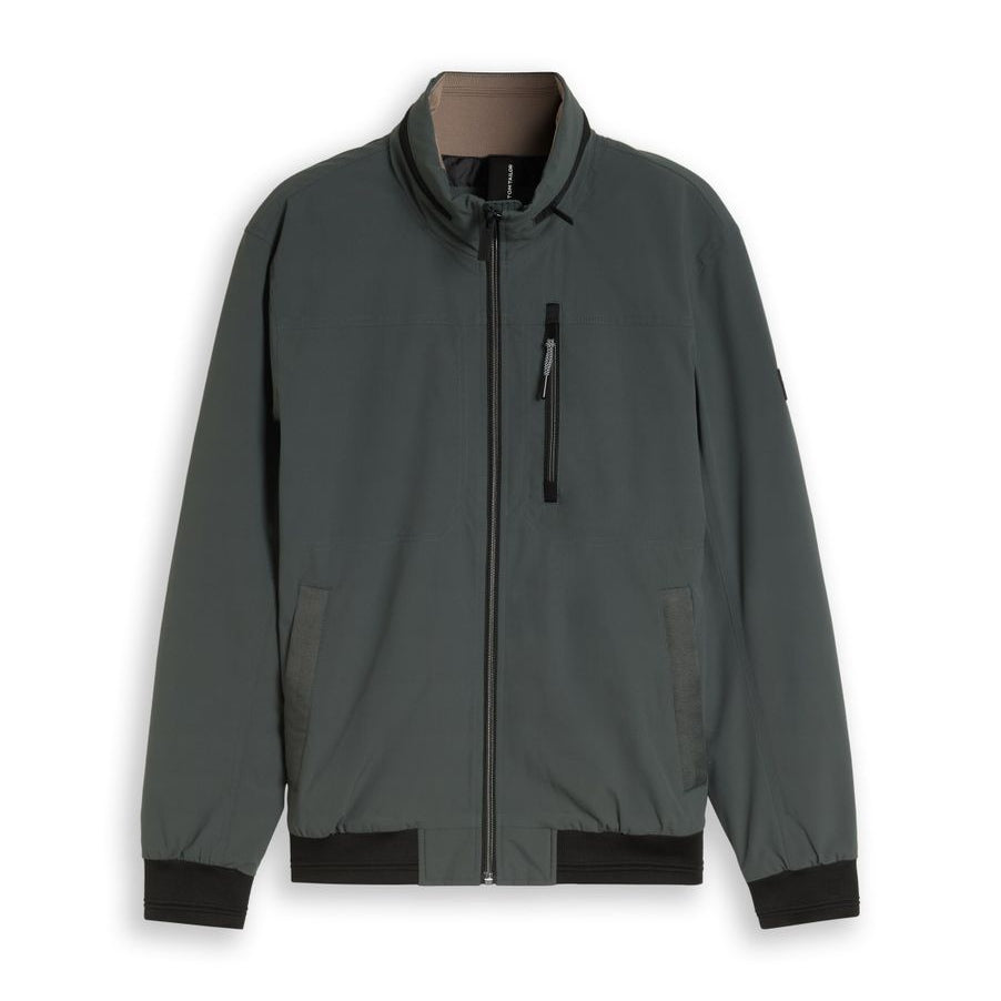 Blouson Jacke mit verstaubarer Kapuze