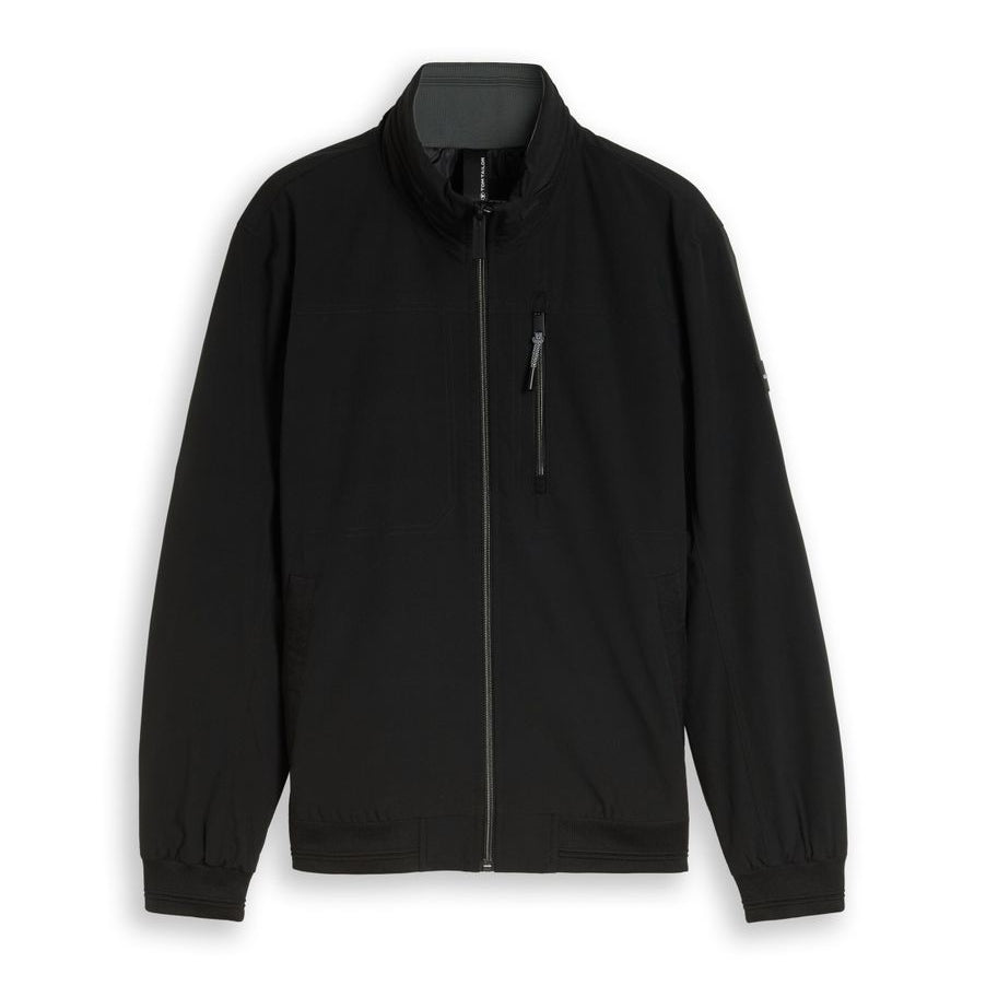Blouson Jacke mit verstaubarer Kapuze