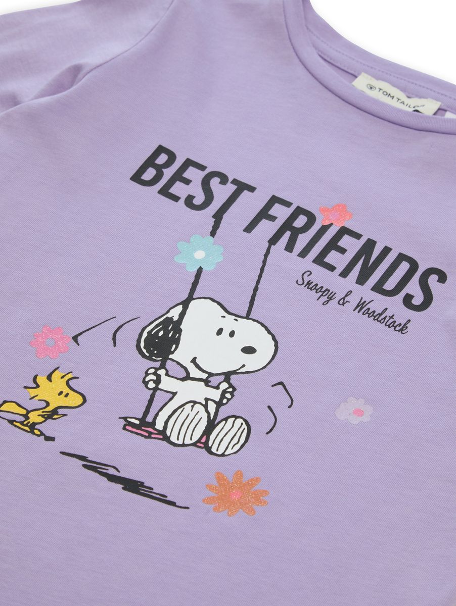 Langarmshirt mit Peanuts-Print