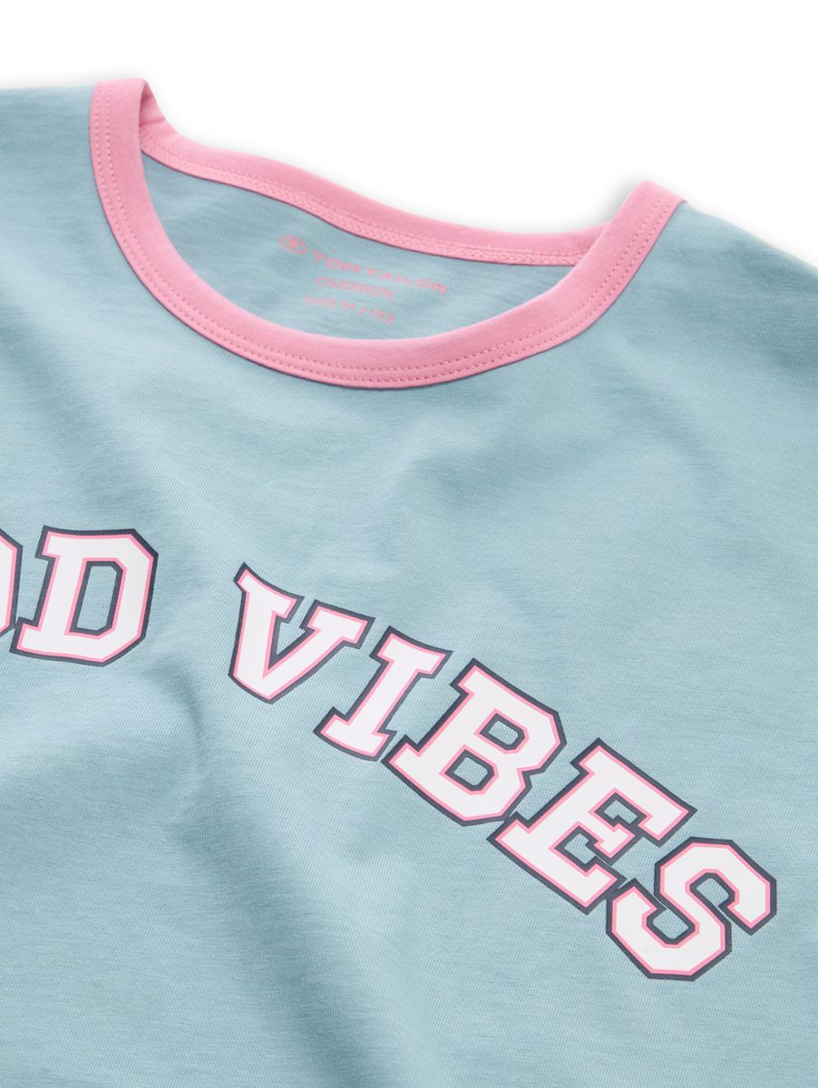 Oversize T-Shirt mit Print