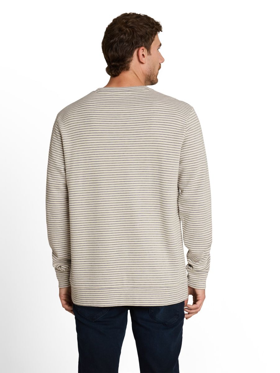 Langarmshirt mit Streifenmuster