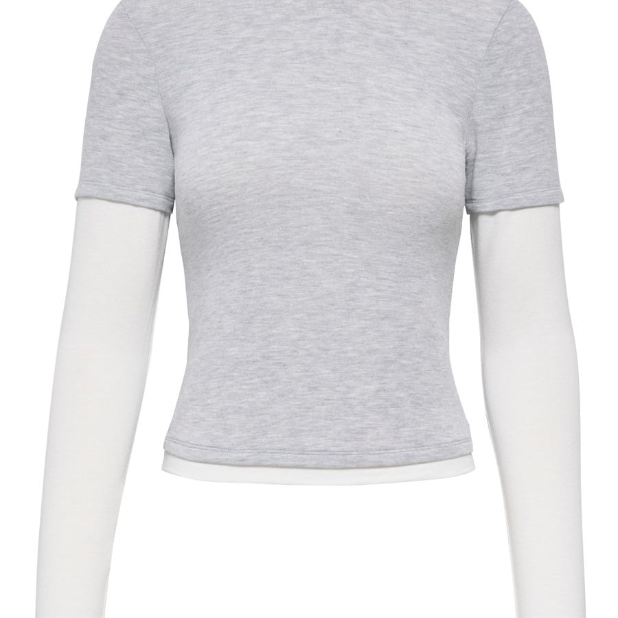 ONLDUBLA L/S DOUBLE TOP JRS