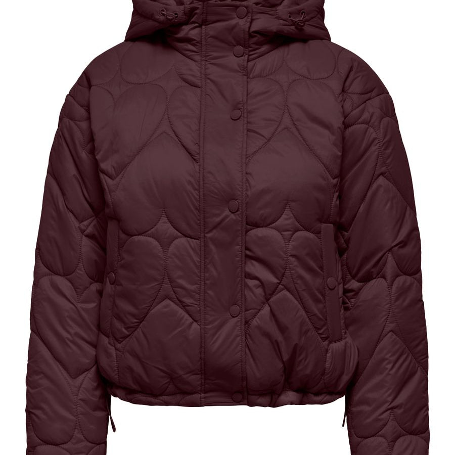 ONLTAHIA LW HEART HOOD JACKET CC OTW