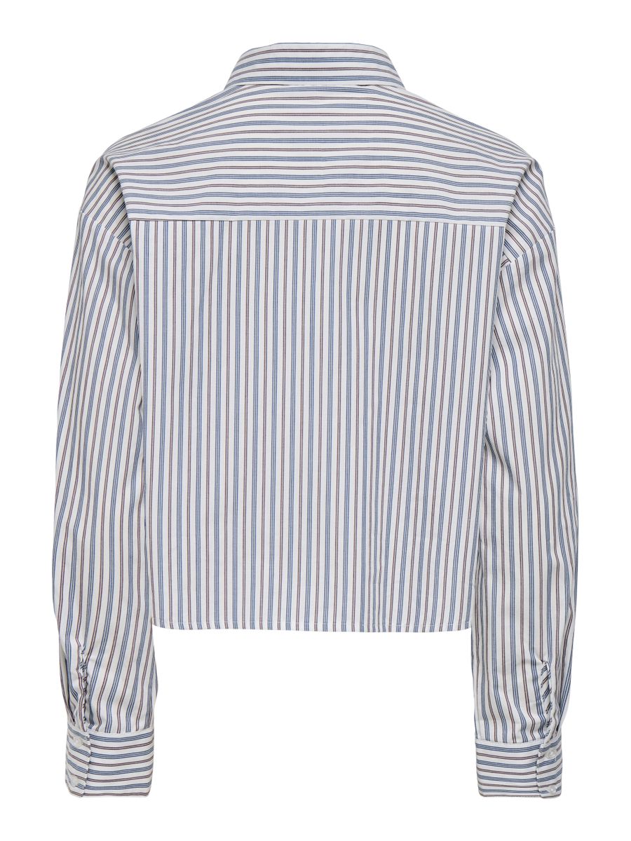 ONLRITI MIKU L/S CROP SHIRT WVN