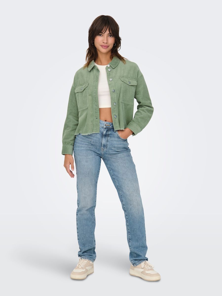 ONLMARINA-ENY L/S CORD JACKET PNT NOOS