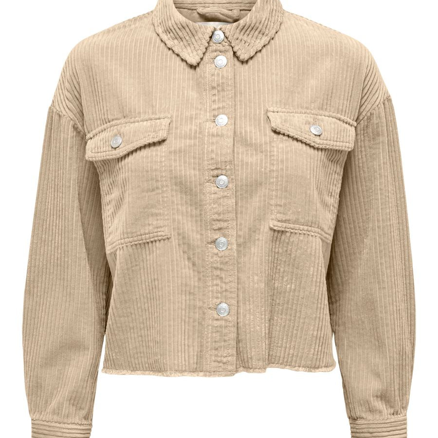ONLMARINA-ENY L/S CORD JACKET PNT NOOS