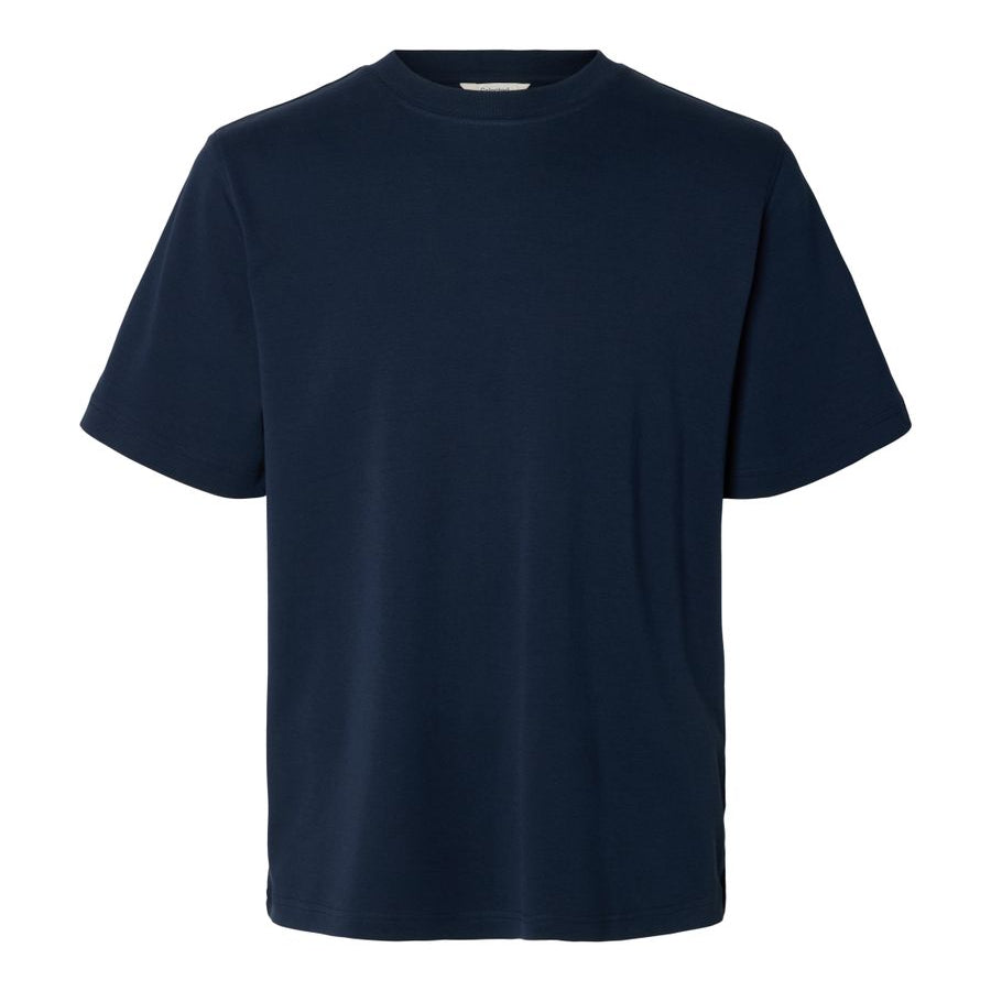 SLMTAJ MID WGT PEACH SS O-NECK TEE NOOS