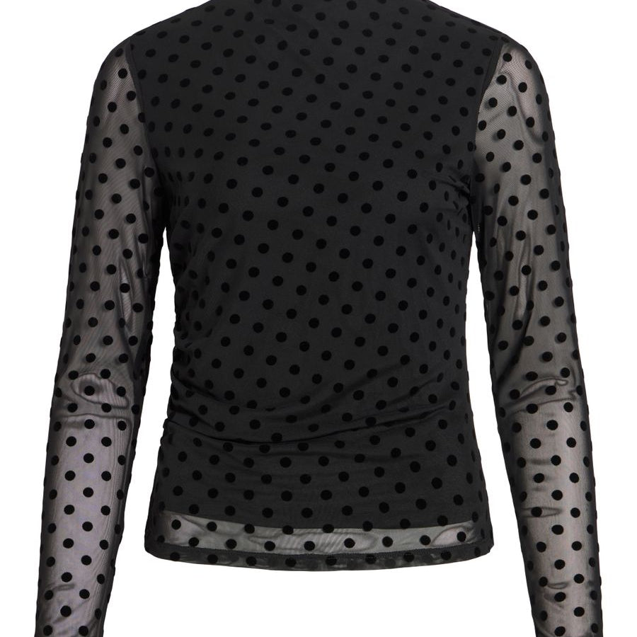VIRIKKE L/S FUNNEL NECK TOP - NOOS