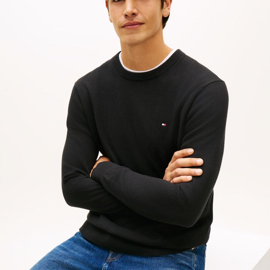 PIMA ORG CTN CASHMERE CREW NECK