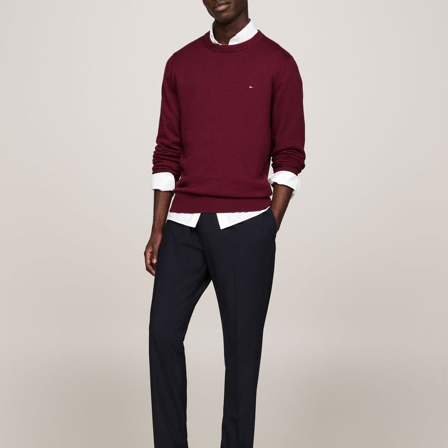 PIMA ORG CTN CASHMERE CREW NECK