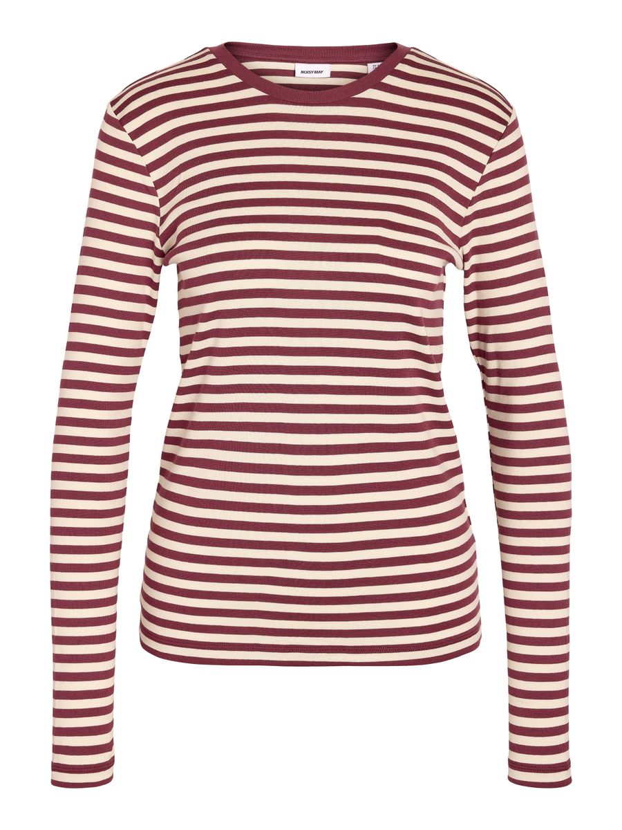 NMSTORMI L/S O-NECK RIB TOP