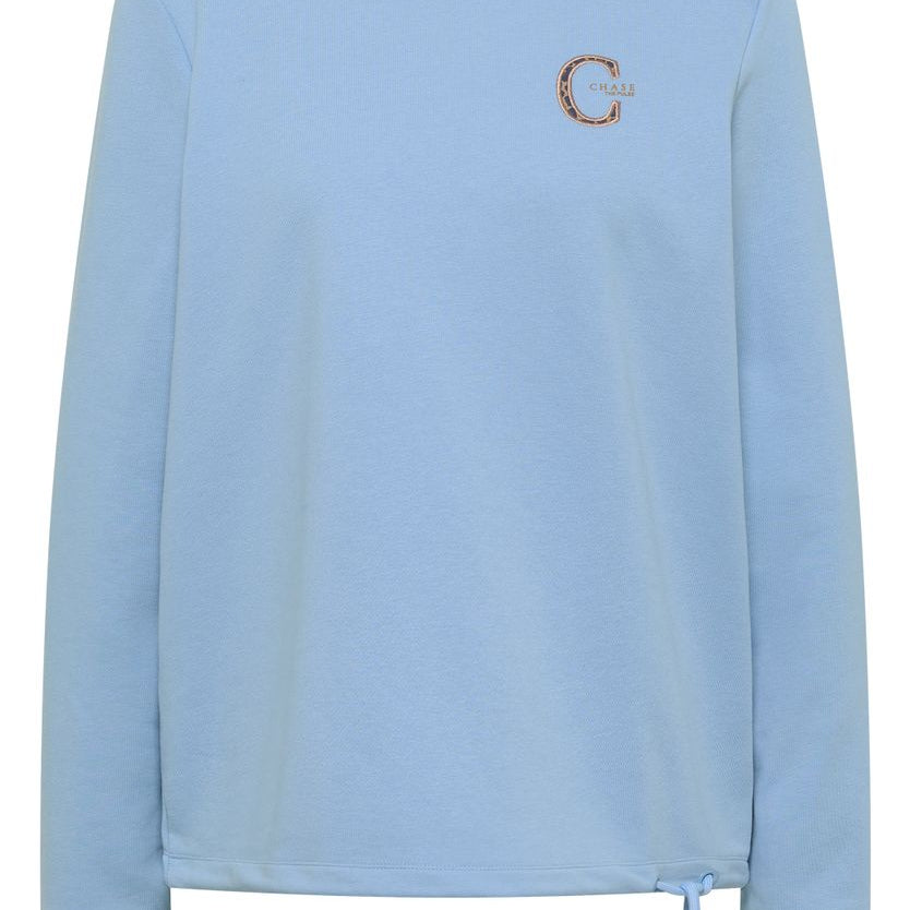 Sweatshirt mit Rundhals und Tunnelzug