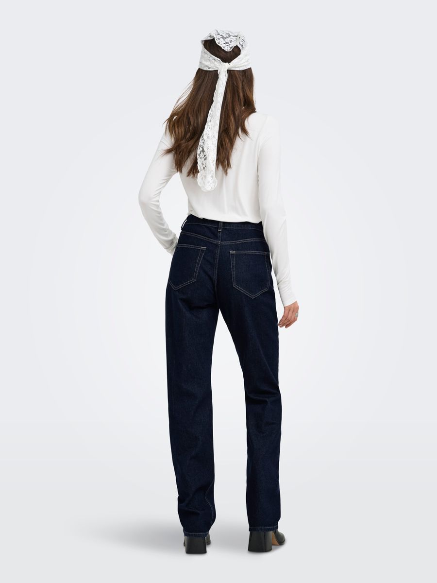ONLBAMBOO L/S O-NECK TOP JRS