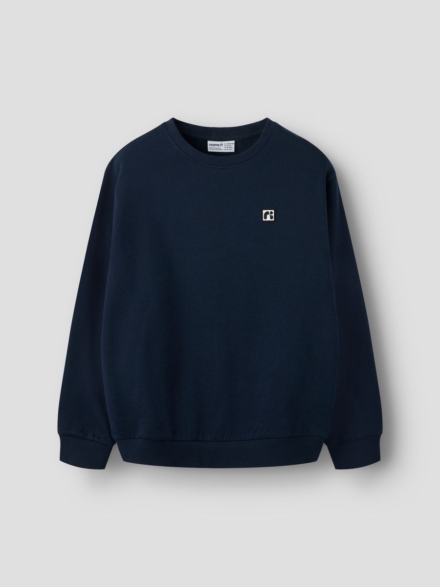 NKMFLO LS NREG SWEAT BRU NOOS