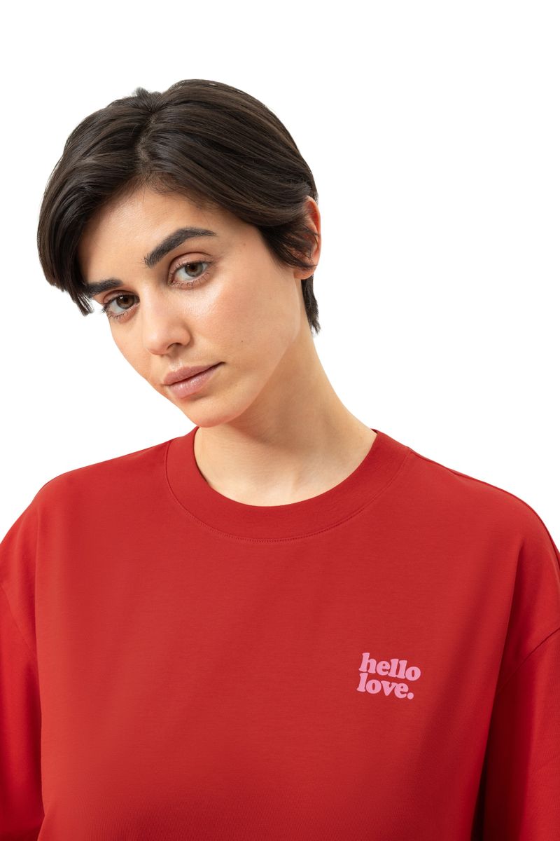 Bigshirt kurzarm