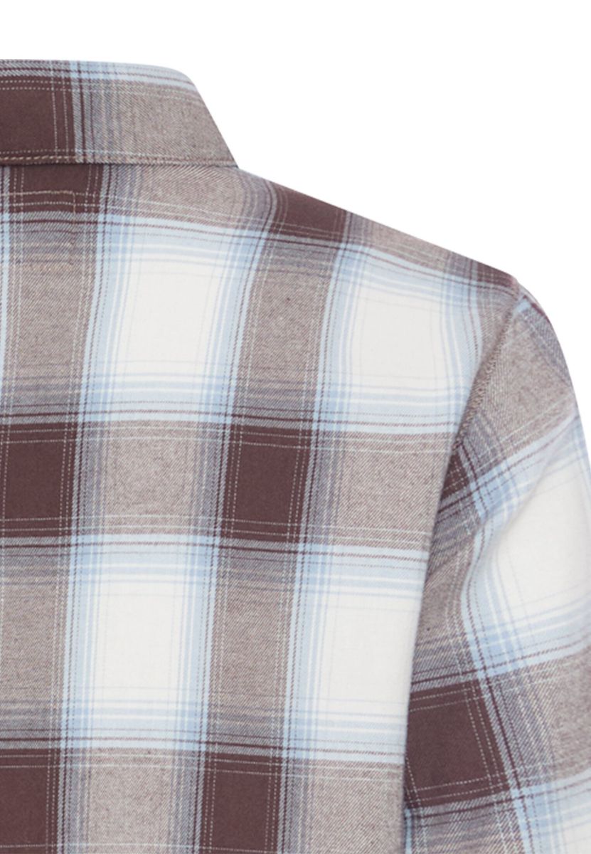 Bluse mit Brusttasche
