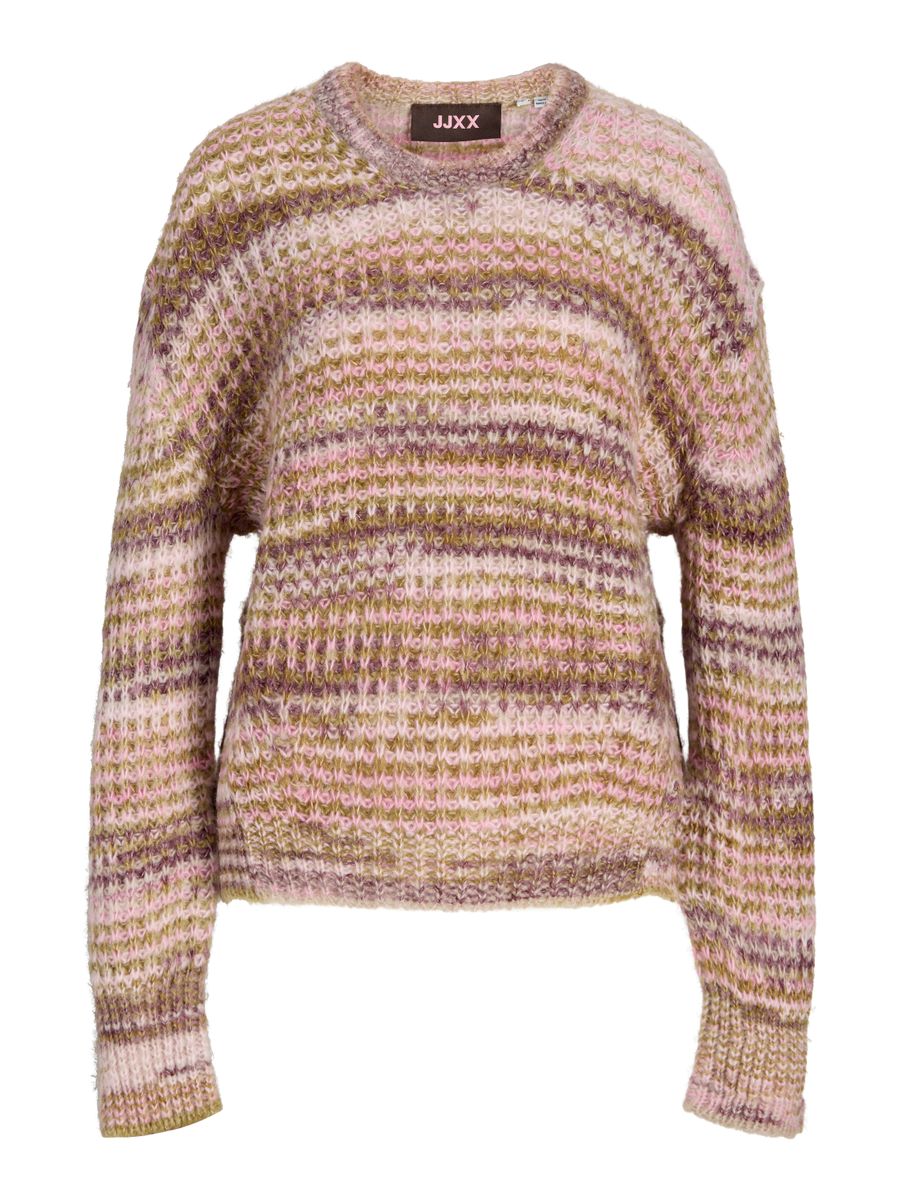 JXSIMONE SPACE DYE CREW NECK KNIT SN