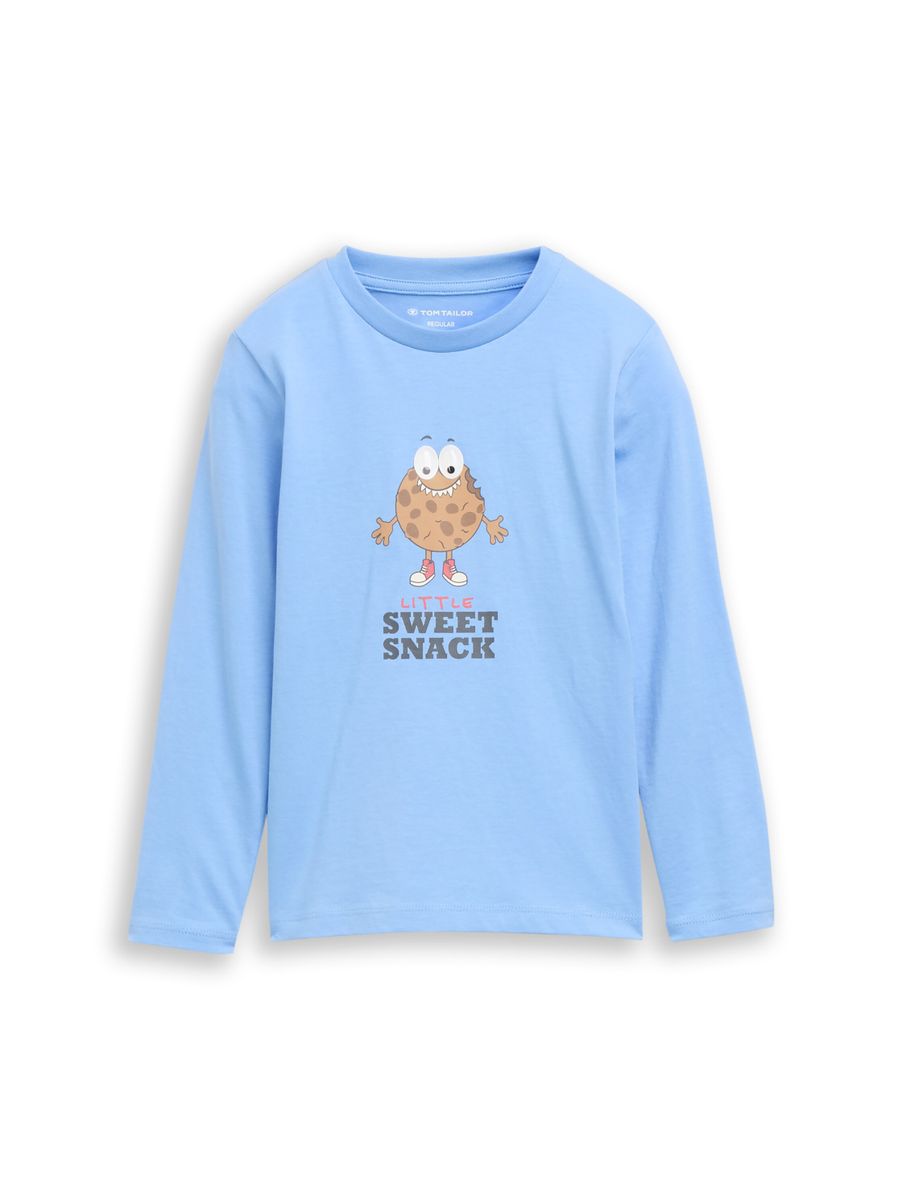 Langarmshirt mit interaktivem Print
