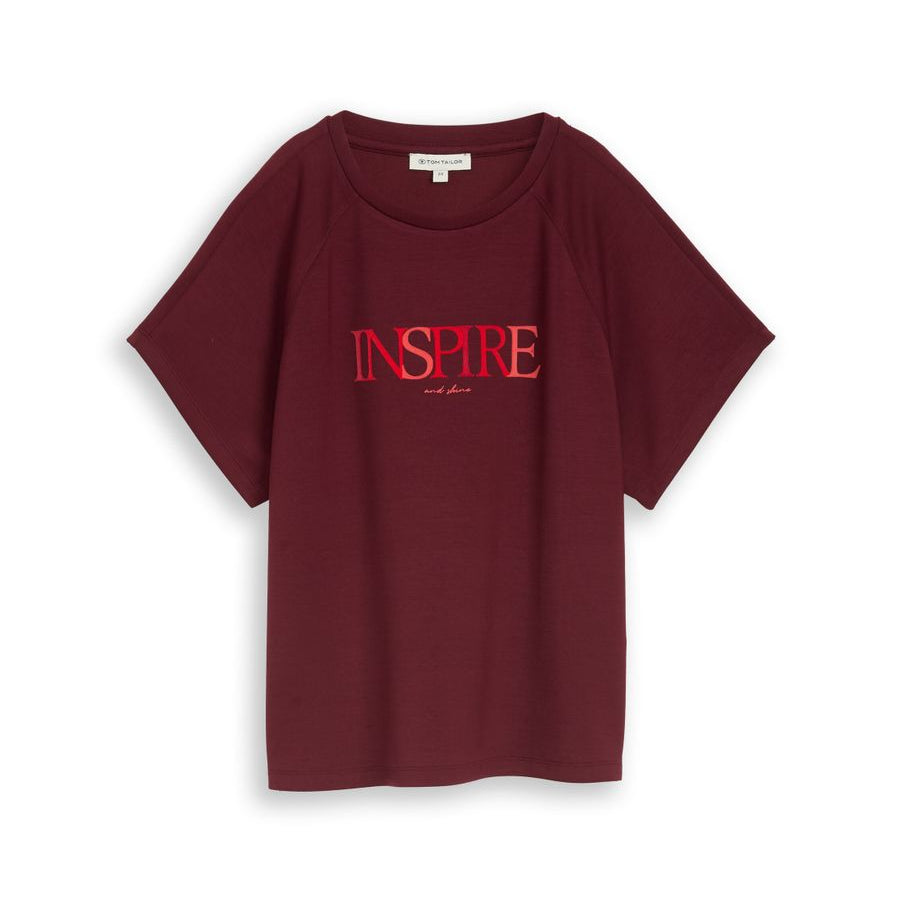 Scuba T-Shirt mit Schriftzug