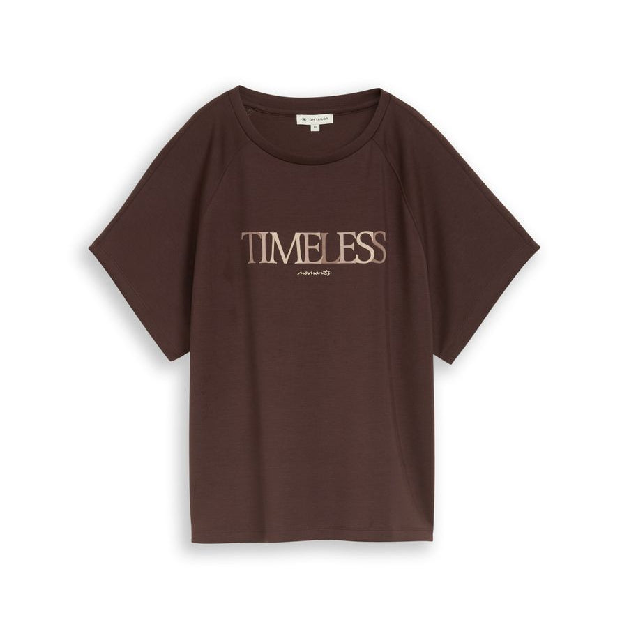 Scuba T-Shirt mit Schriftzug