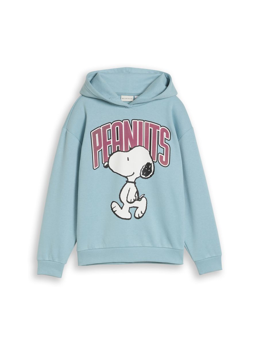 Oversize Hoodie Sweatshirt mit Snoopy-Print